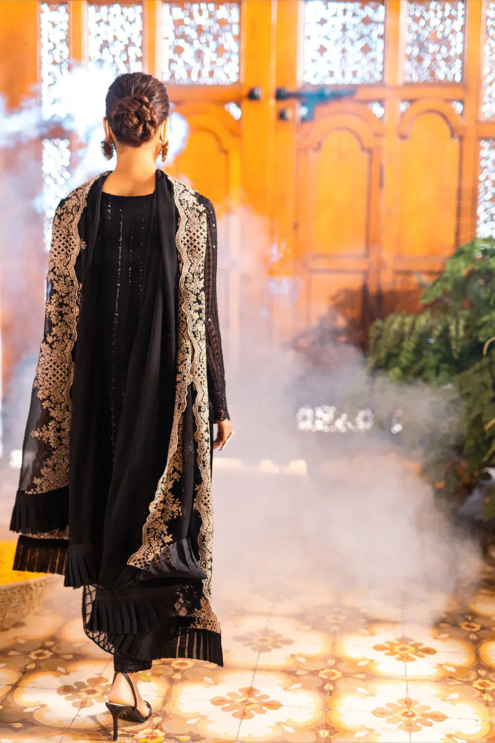 Azure | Embroidered Formals | Onyx Dove - Formal