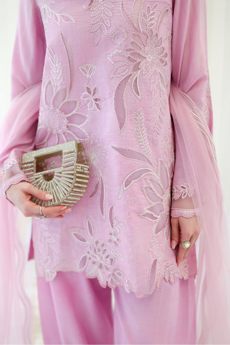 Saira Rizwan | Lael Silk Edit 26 | OVELIA-SRLC26-08 - Luxury Dress - available at Maria Faisal in UK and USA.