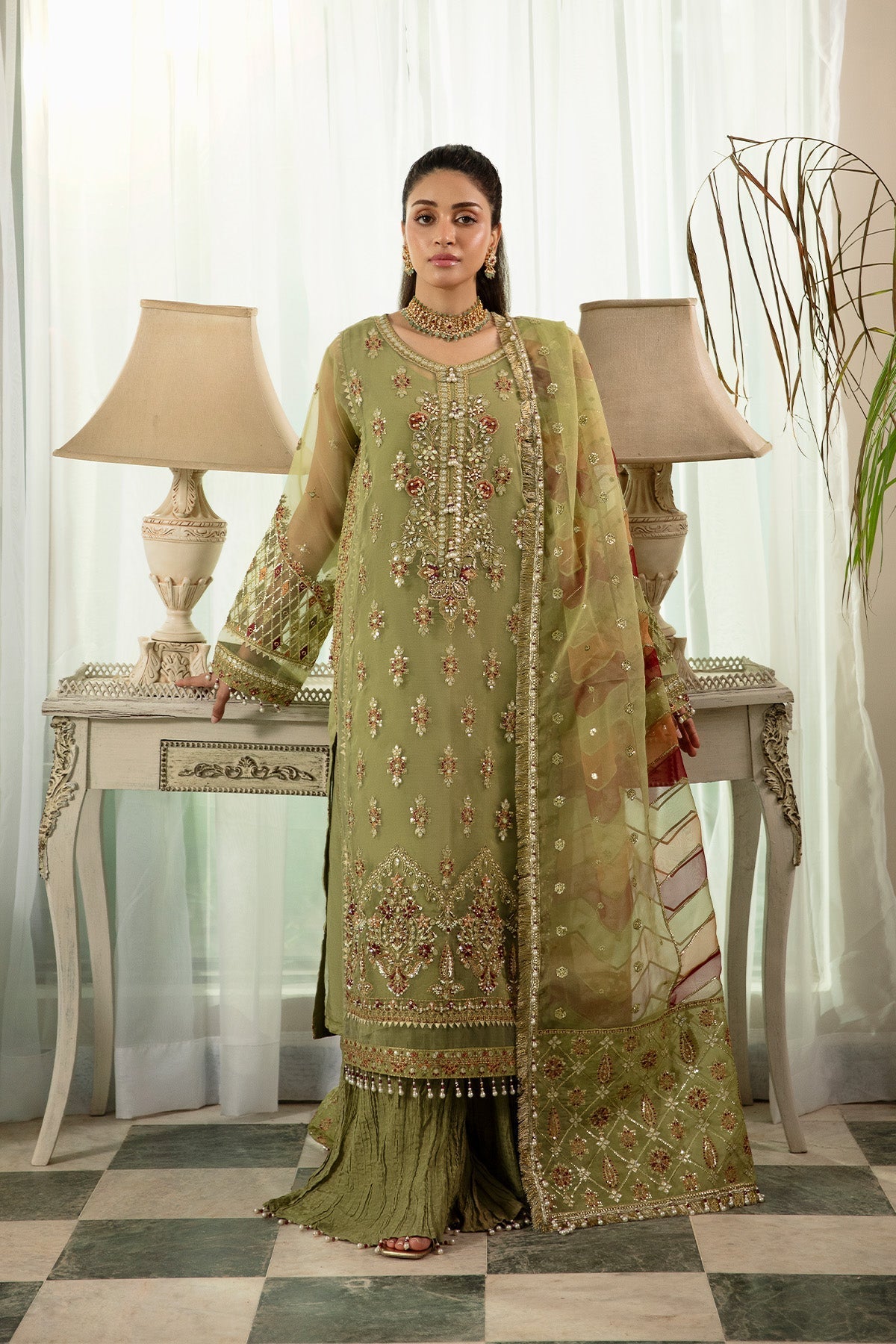 Raeesa Premium | Dehleez Formals | Dl 1032 - Ladies Clothes - Maria Faisal