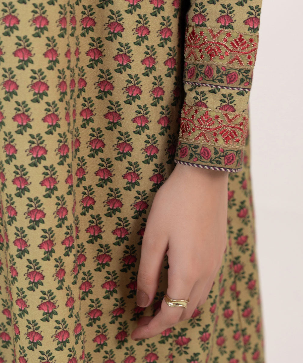 Sapphire | Intermix 2024 | Cambric Suit S-05 - Designer Dress with Intricate embroidery and embellishments. Shop elegent wedding dress at Maria Faisal.