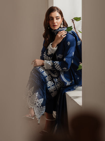 Parishay | Mira Winter | DU-02 - Designer Dress with Intricate embroidery and embellishments. Shop elegent wedding dress at Maria Faisal.