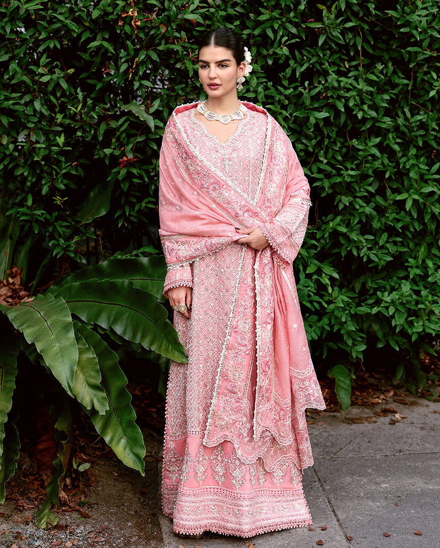 Mushq | Saugaat Pret | Parizaad - Luxury Dress - available at Maria Faisal in UK and USA.