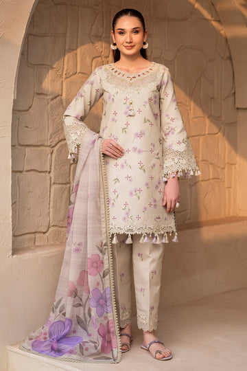 Alizeh | Levana Lawn | Pesto - Ladies Clothes