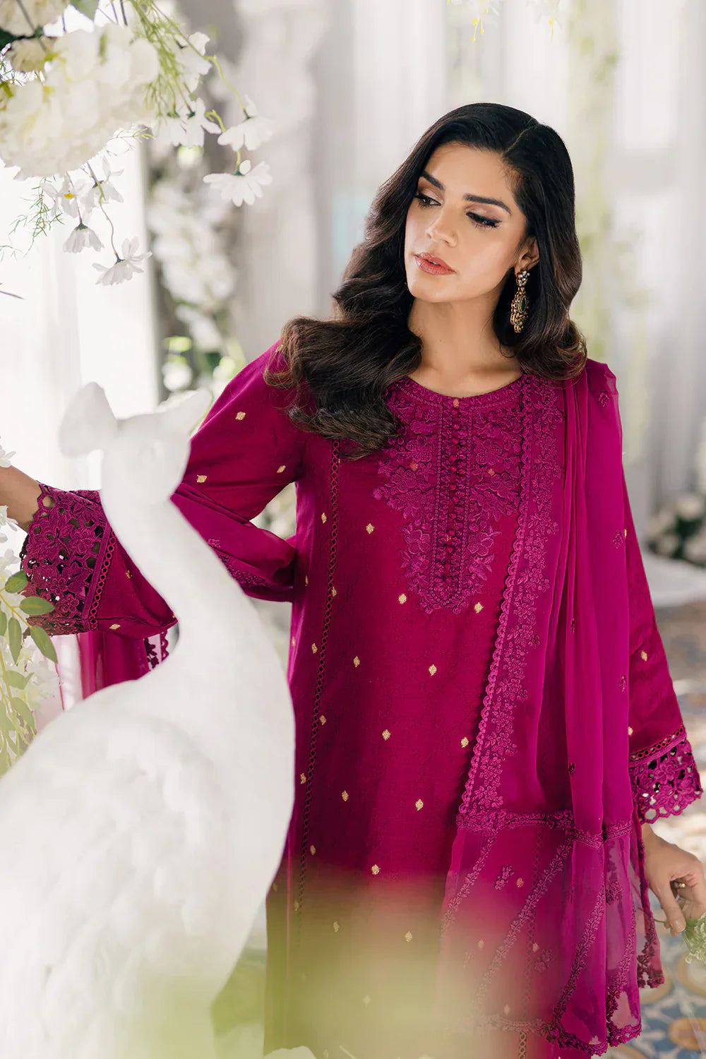 Azure | Ensembles Embroidered Formals | Petunia Plum - Formal