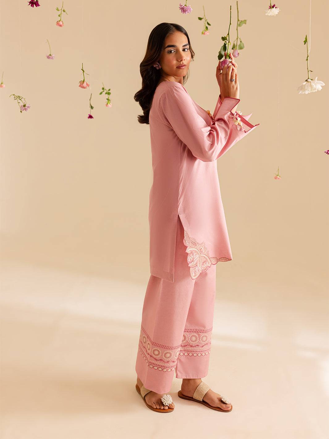 Mahnur | Petal Whispers Lawn Pret | Primrose by Maria Faisal - Registered Vendor of : Mahnur - type : Ladies Clothes - 100% original wedding dresses