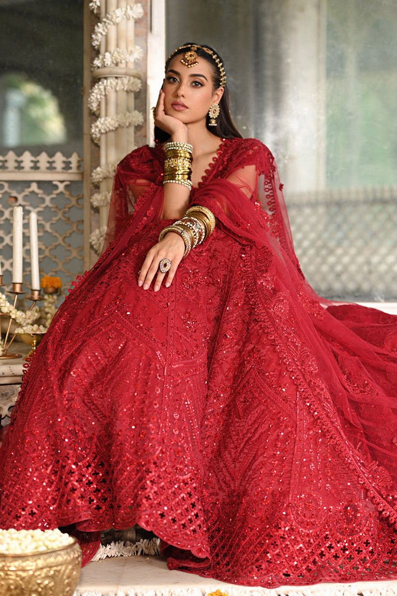 Qalamkar | Singhar Wedding Collection | RF-01 MUSKAAN - Wedding Dress - Maria Faisal