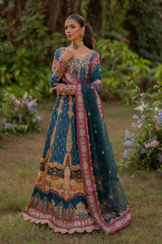 Qalamkar | Luxe Silk |  UA-09 TINA - Ladies Clothes - Maria Faisal