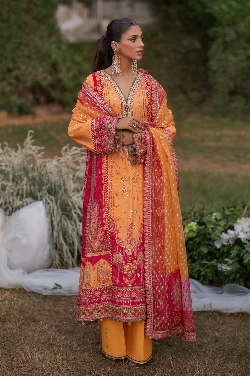 Qalamkar | Luxe Silk |  UA-05 FIORE - Ladies Clothes - Maria Faisal