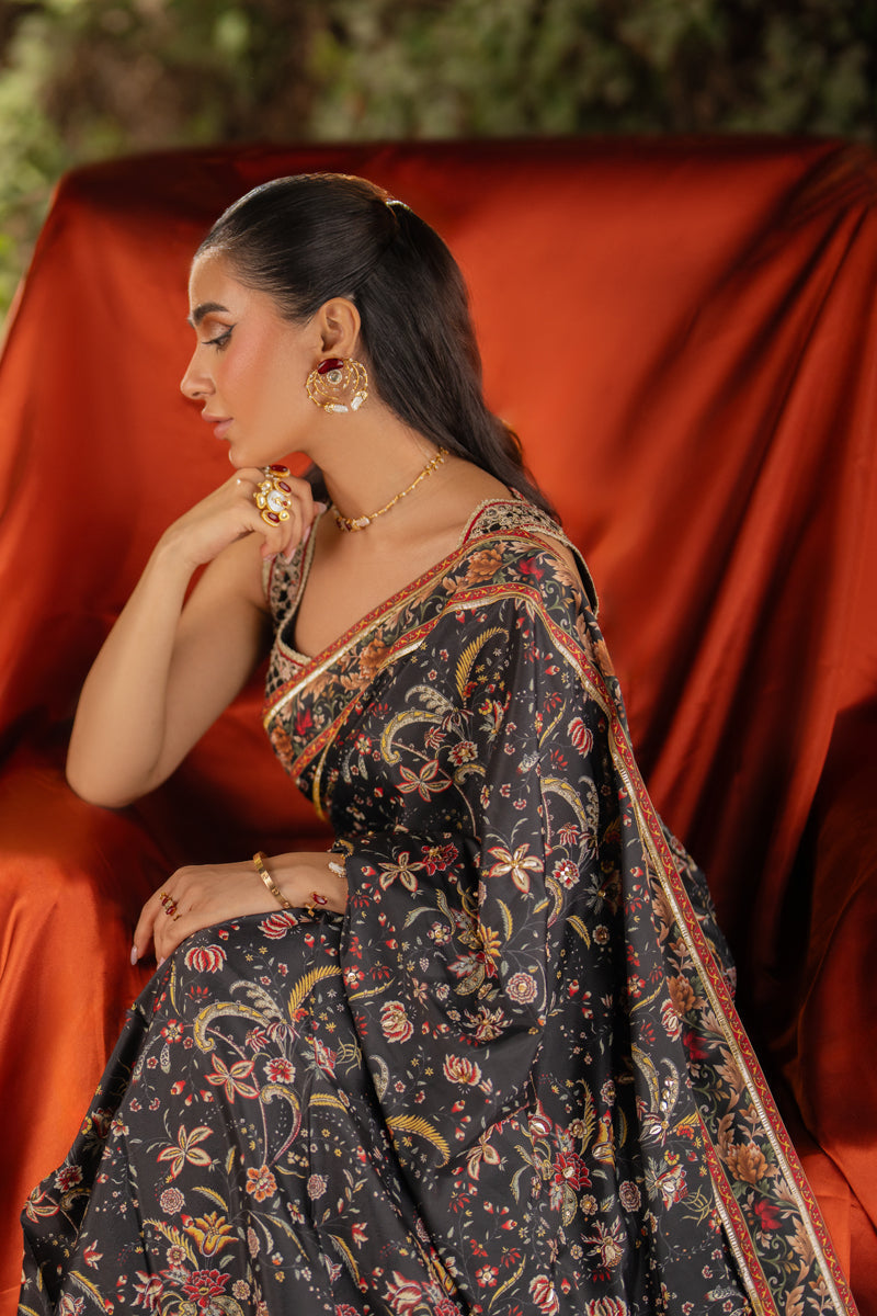 Qalamkar | Luxe Silk | UA-04 AVA - Ladies Clothes - Maria Faisal