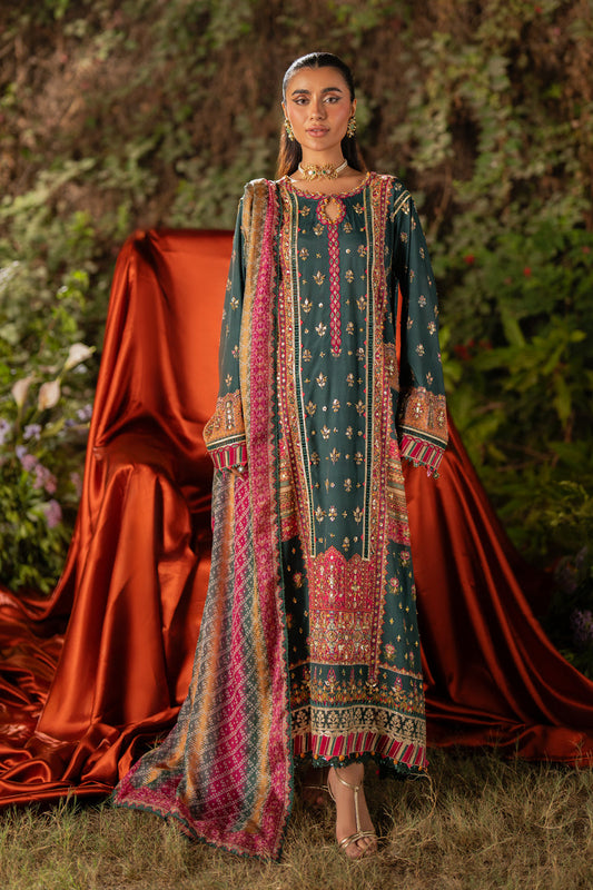 Qalamkar | Luxe Silk |  UA-02 NINA - Ladies Clothes - Maria Faisal