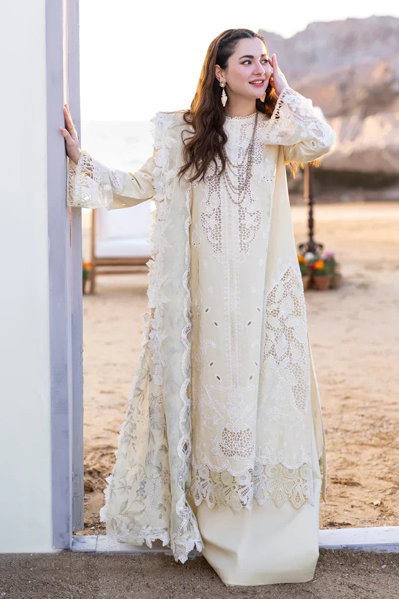 Qalamkar | Sahil Kinare Luxury Lawn | FP-01 JANA - Ladies Clothes - Maria Faisal