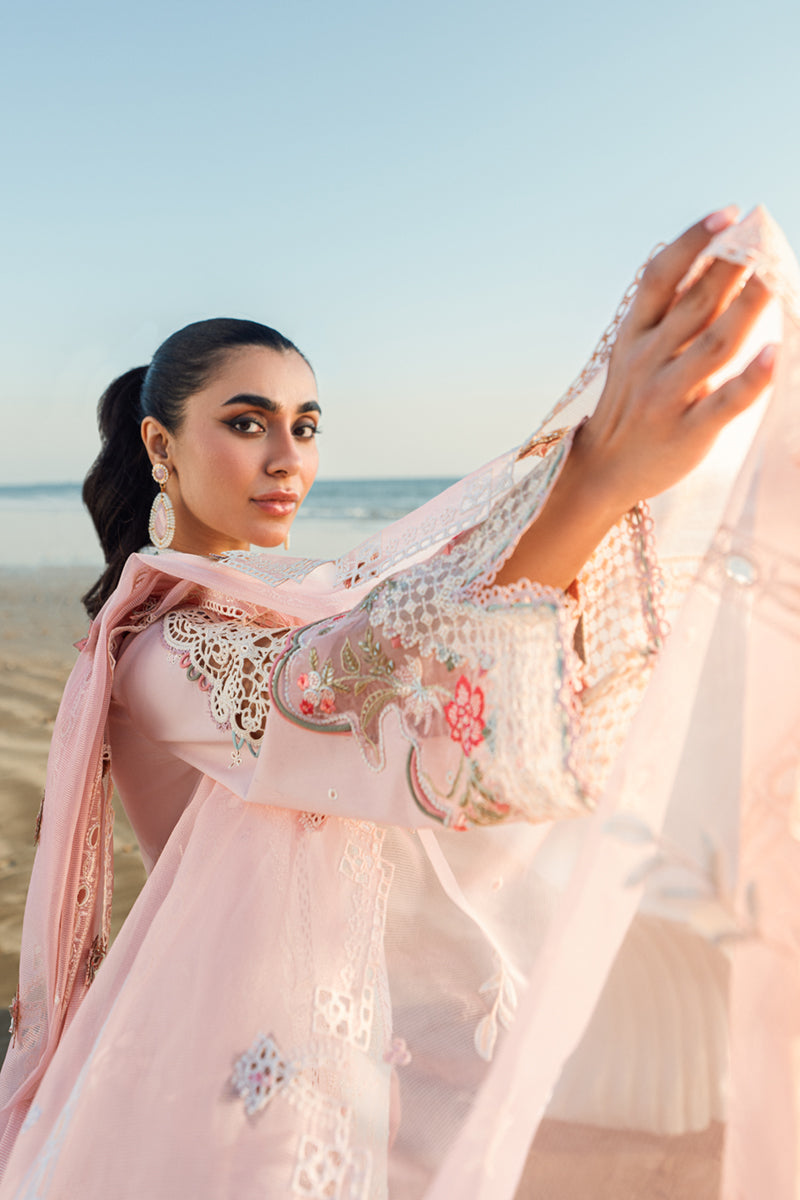 Qalamkar | Sahil Luxury Lawn | FK-08 REEM - Ladies Clothes