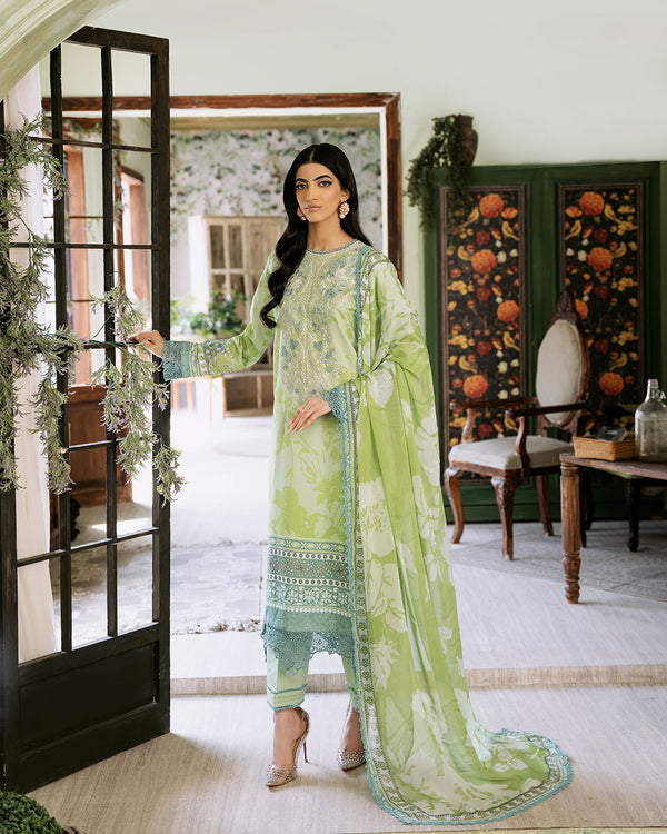 Roheenaz | Flora Printed Lawn | Euphoria - Ladies Clothes