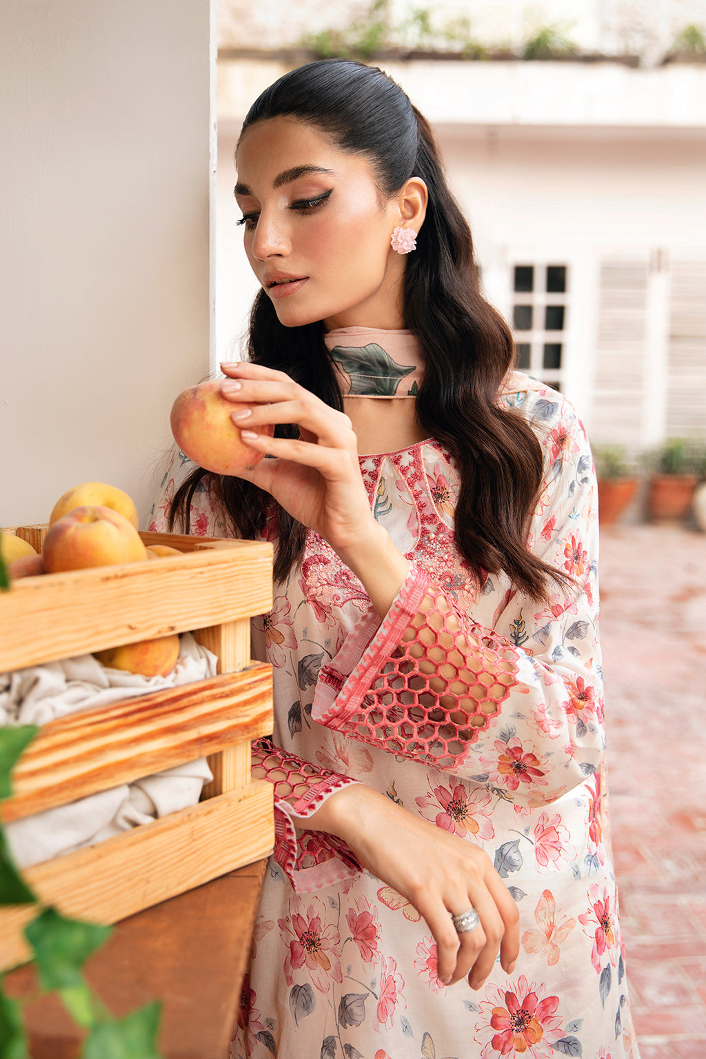 Ramsha | Rangrez Lawn Collection | N-406 - Ladies Clothes - Maria Faisal