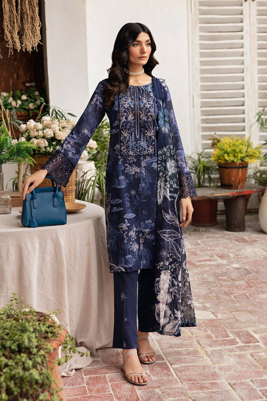 Ramsha | Rangrez Lawn Collection | N-404 - Ladies Clothes - Maria Faisal