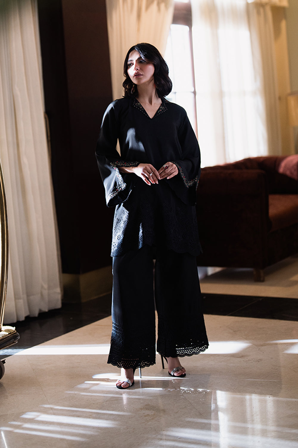 Azure | Diva Formals | Raven Glow - Ladies Clothes - Maria Faisal