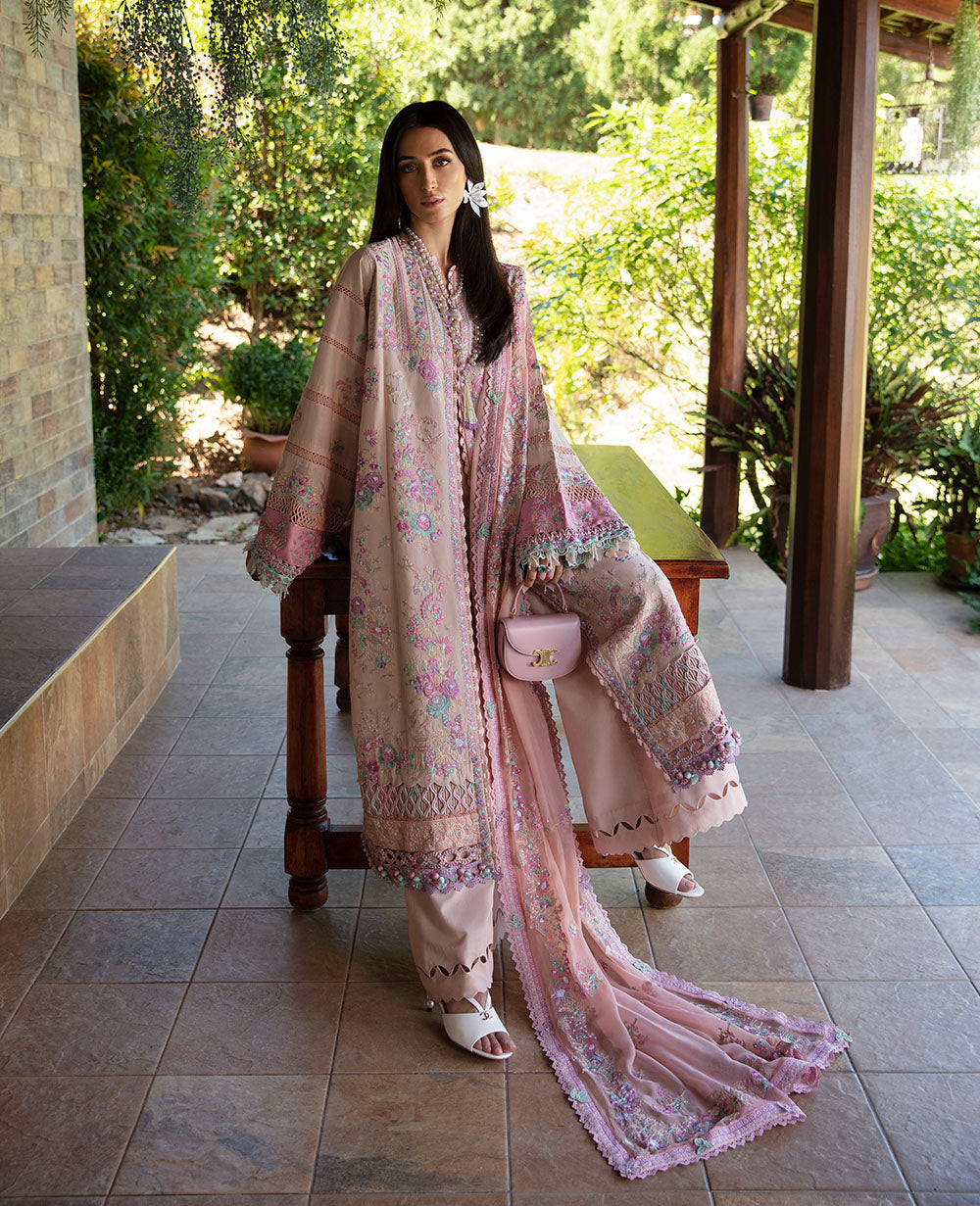 Republic Womenswear | Ilana Eid Luxury Lawn | Lumiere - Waniyas