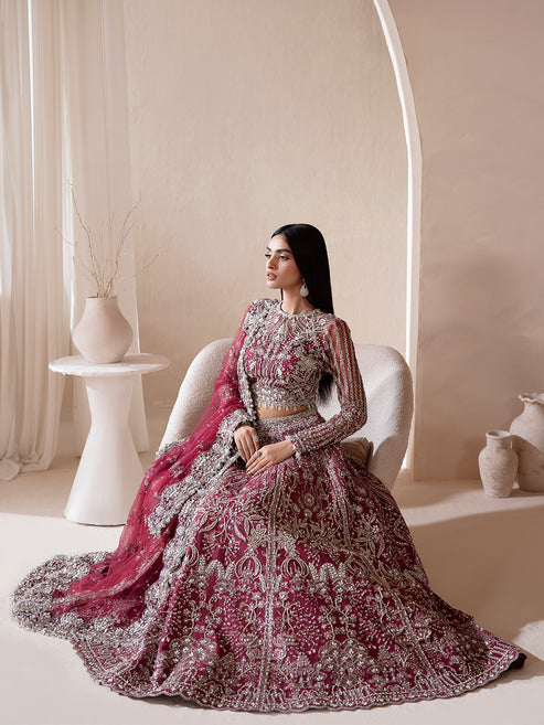 Epoque | Reve Luxury Formals | Reine - Formal Dress - available at Maria Faisal in UK and USA.