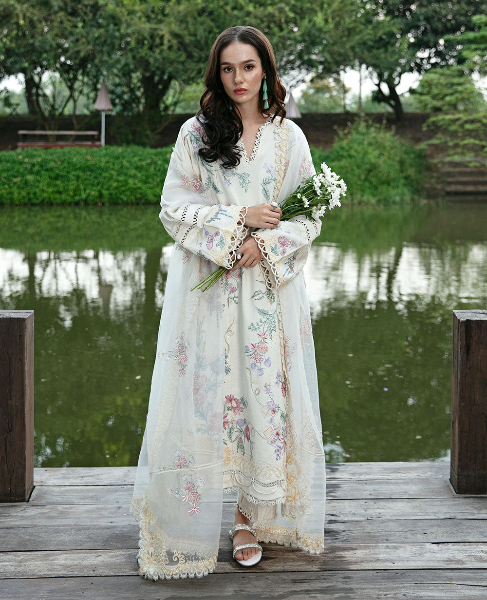 Republic Womenswear | Embroidered Pret 24 | Orchid - Ladies Clothes - Maria Faisal