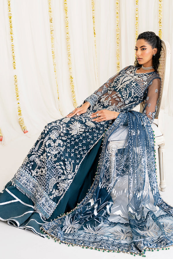 Saffron | Reveur Luxury Festive | SF-03 Celeste - Maria Faisal