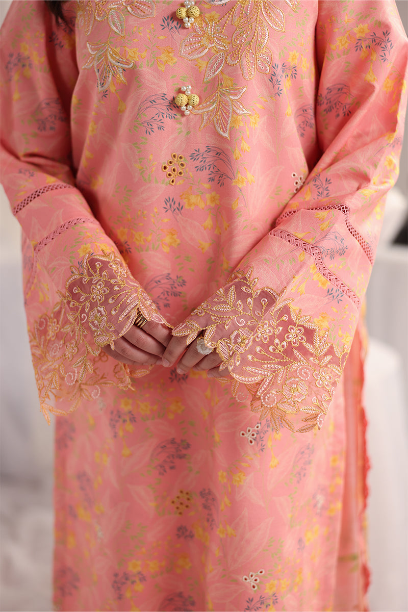 Rangrasiya | Nova Sumemr Embroidered Edit 26 | Rosalia - Luxury Dress - available at Maria Faisal in UK and USA.