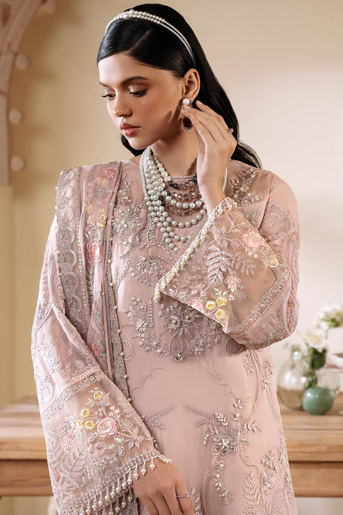 Imrozia Premium | Muse Luxury Chiffon 24 | S-1084 Cristal - Ladies Clothes - Maria Faisal