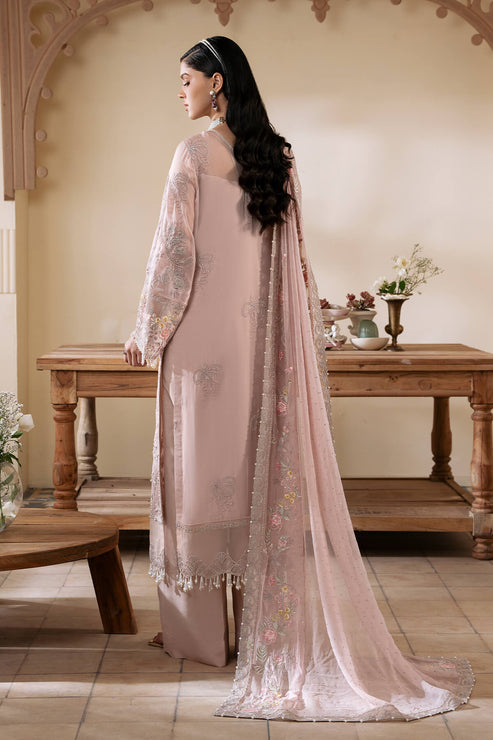 Imrozia Premium | Muse Luxury Chiffon 24 | S-1084 Cristal - Ladies Clothes - Maria Faisal