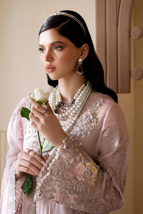 Imrozia Premium | Muse Luxury Chiffon 24 | S-1084 Cristal - Ladies Clothes - Maria Faisal
