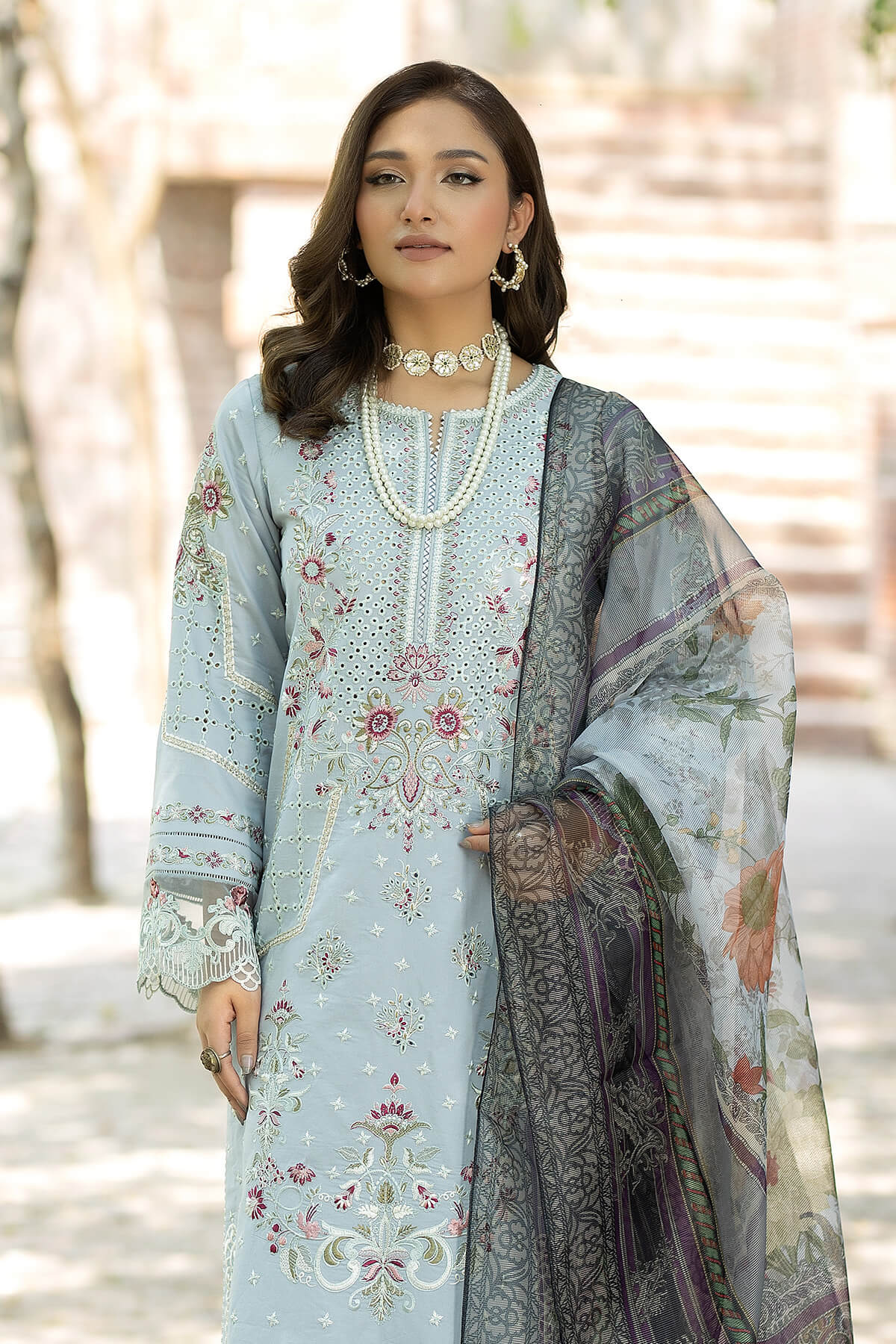 Imrozia Premium | Subah e Roshan | S.L 71 Zibaiish - Designer Dress with Intricate embroidery and embellishments. Shop elegent wedding dress at Maria Faisal.