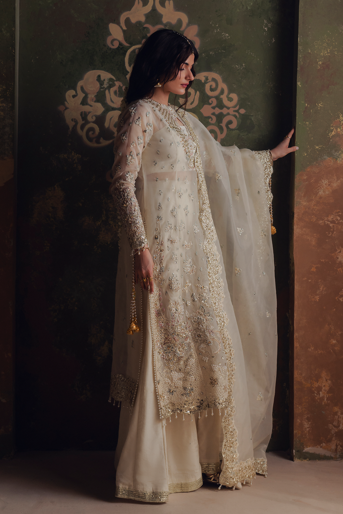 Zarposh | Jahan Ara Formals | ROSHANAY - Formal Dress - available at Maria Faisal in UK and USA.