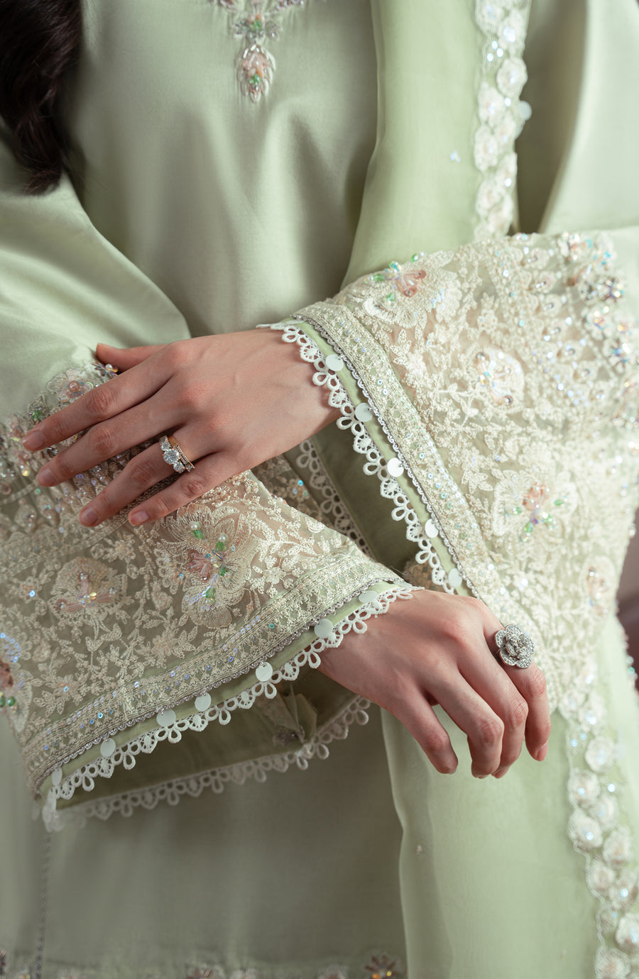 Fabiha Fatima | Elvin Pret Wear | SAGE - Ladies Clothes - Maria Faisal