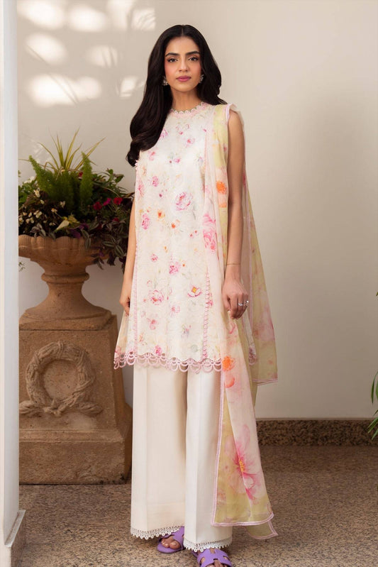 Sable Vogue | Lila Lawn 25 | SAL-04-25 by Maria Faisal - Registered Vendor of : Sable Vogue - type : Ladies Clothes - 100% original wedding dresses