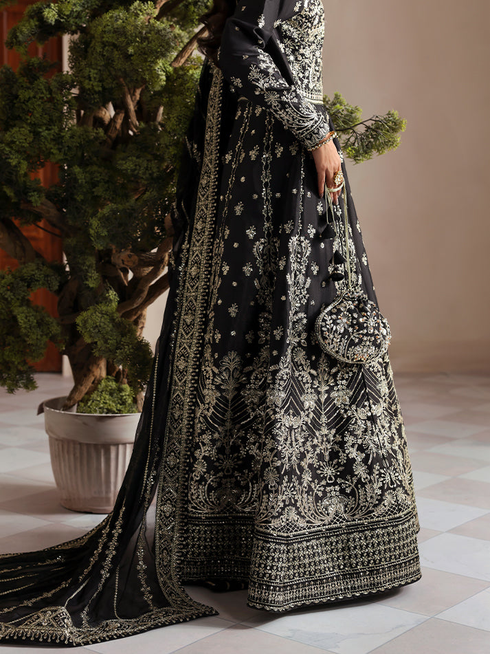 Gulaal | Serica Raw Silk | Sorelia - Formal Dress - available at Maria Faisal in UK and USA.