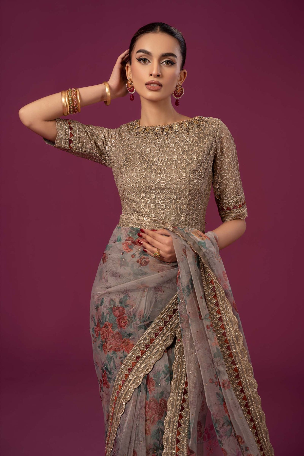 Maria B | Formal Wears | SF-EF24-08 - Waniyas