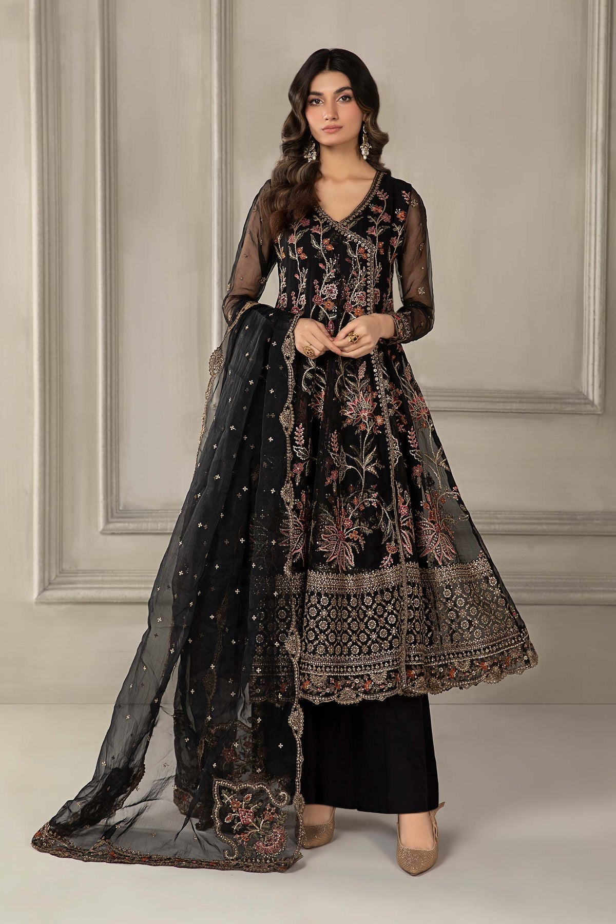 Maria B | Formal Wears | SF-EF24-19 - Wedding Dress - Maria Faisal