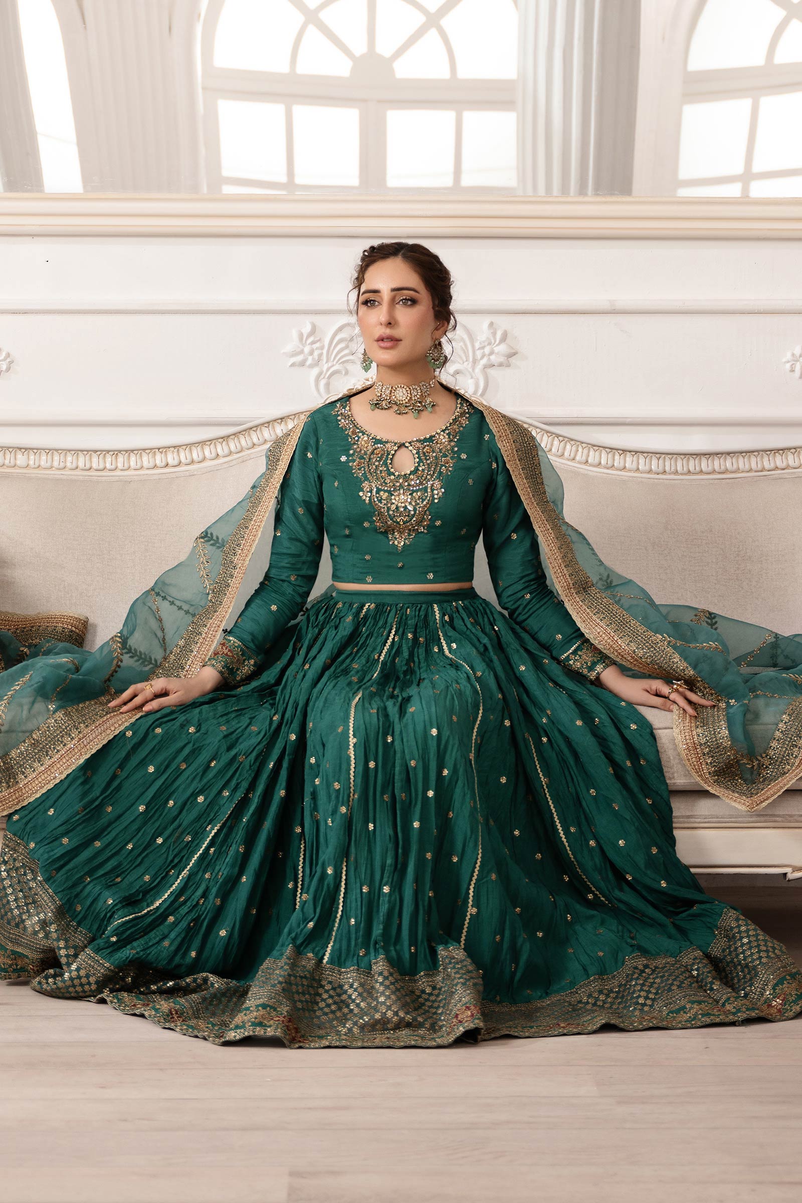 Maria B | Formal Wears | SF-EA25-04 - Ladies Clothes - Maria Faisal