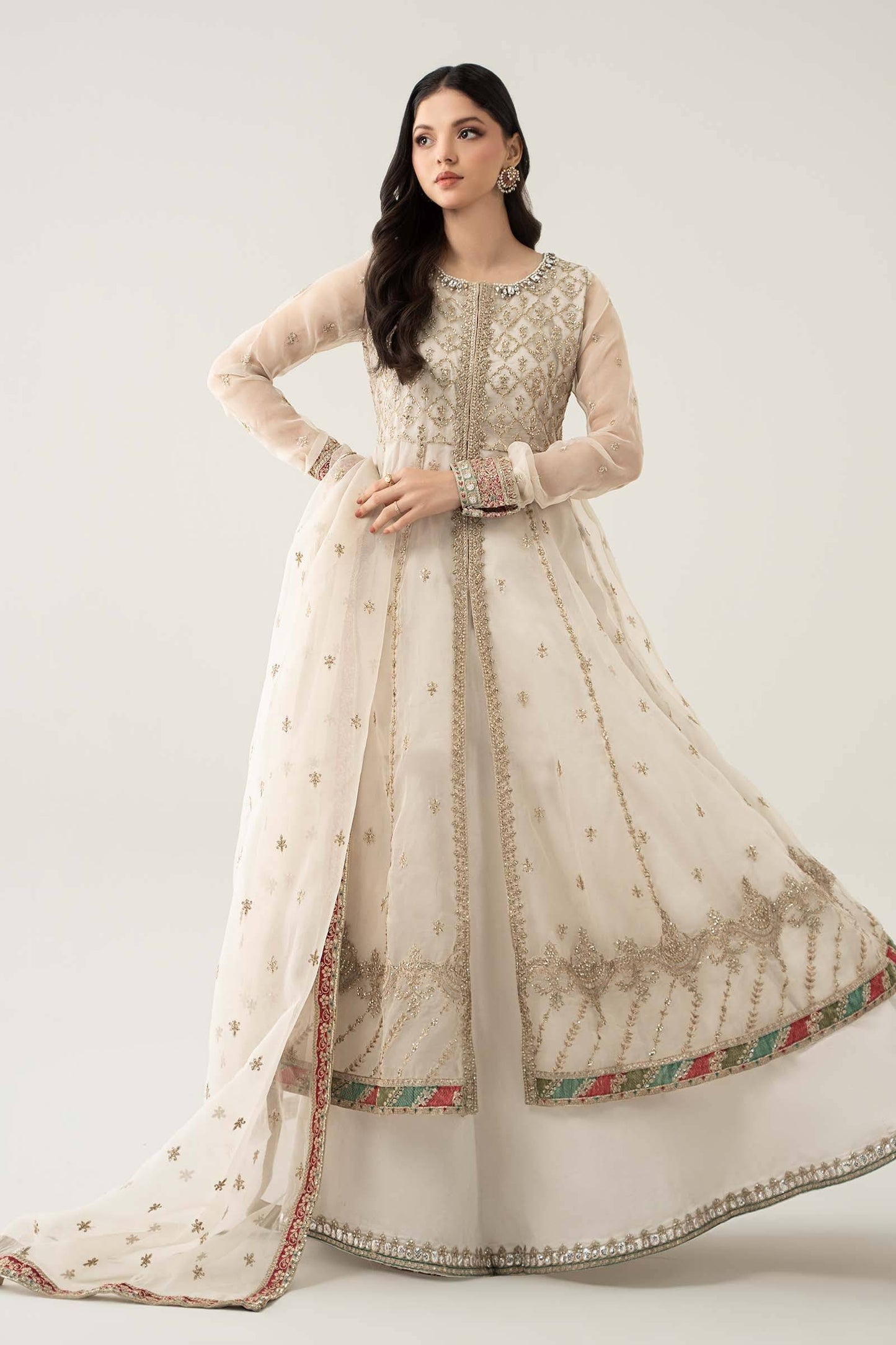 Maria B | Formal Wears | SF-EF23-16R1 by Maria Faisal - Registered Vendor of : Maria B - type : Ladies Clothes - 100% original wedding dresses