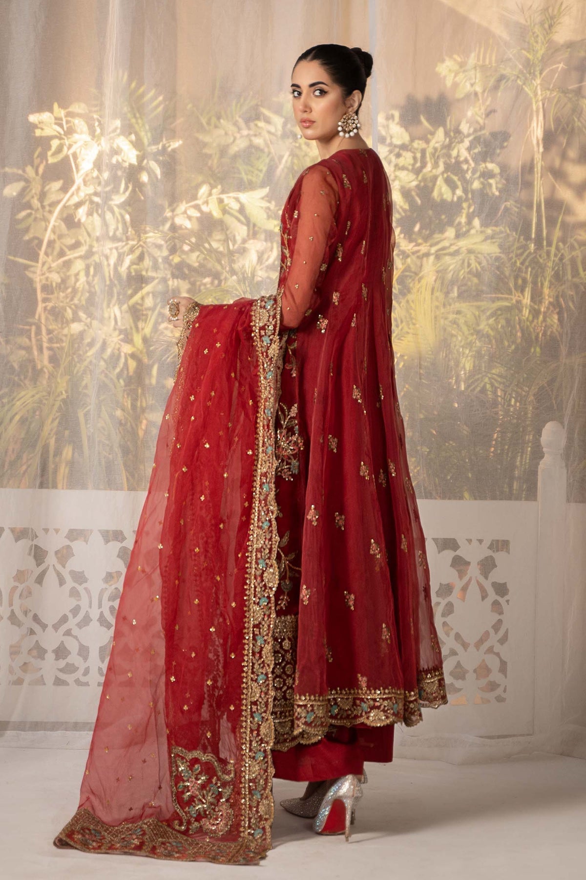 Maria B | Formal Wears | SF-EF24-19 - Wedding Dress - Maria Faisal