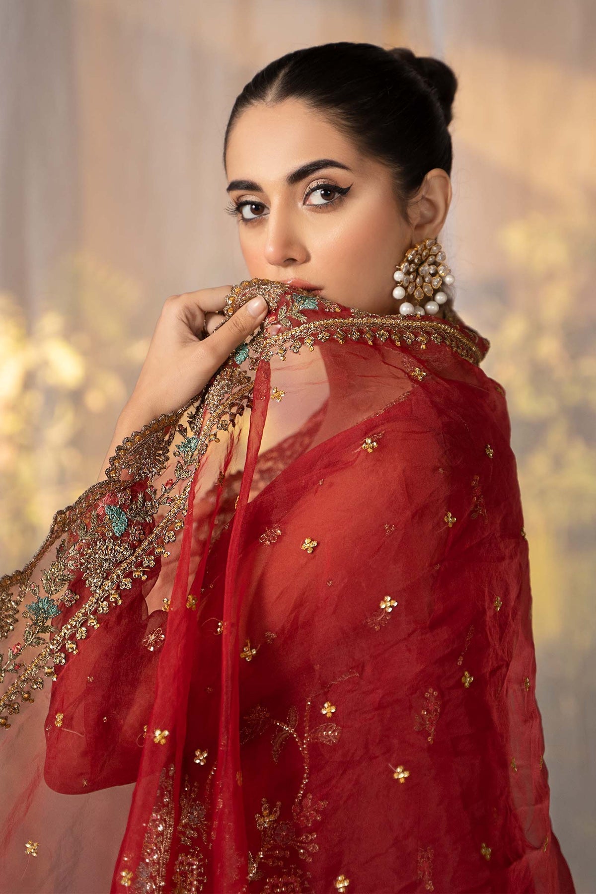 Maria B | Formal Wears | SF-EF24-19 - Wedding Dress - Maria Faisal