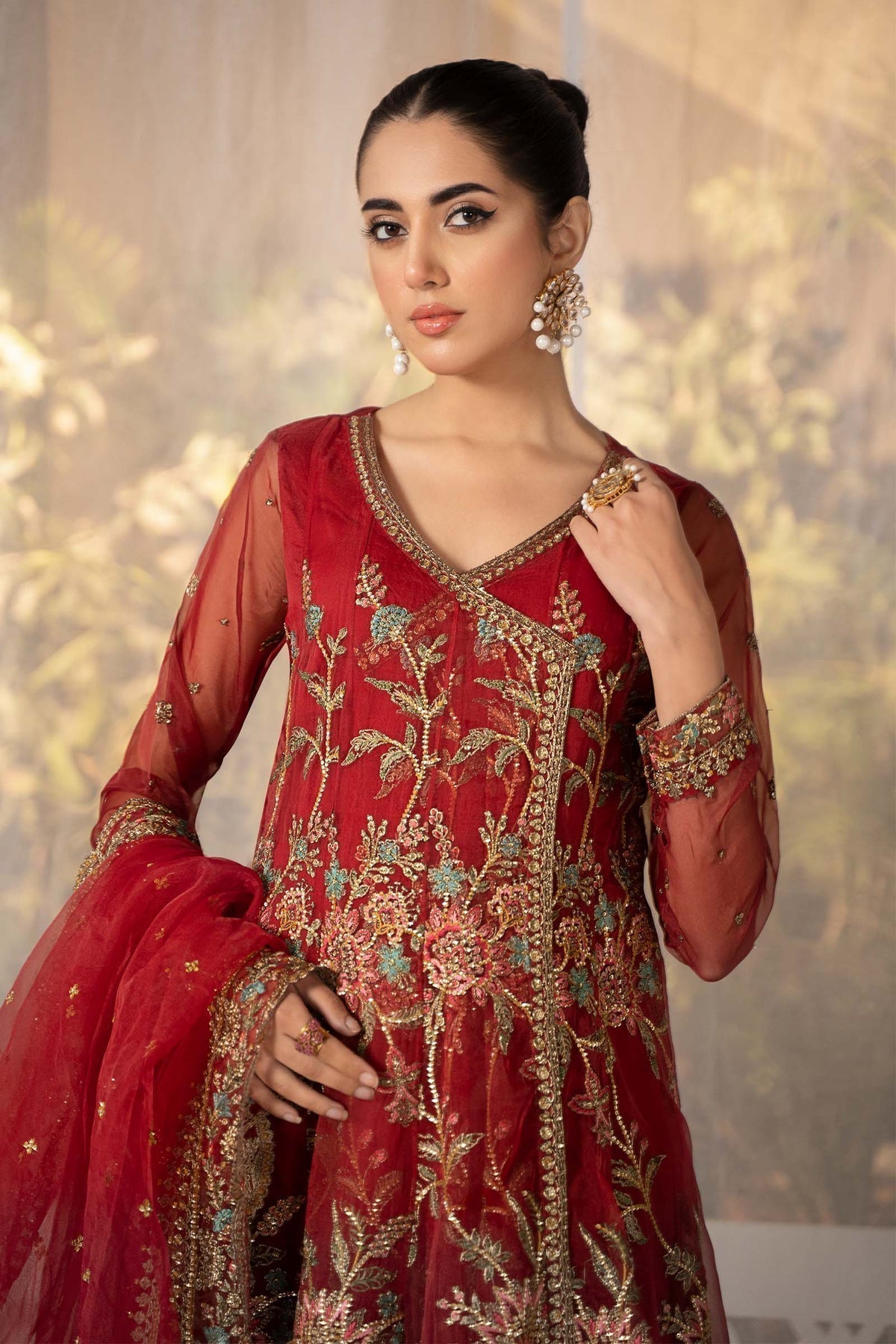 Maria B | Formal Wears | SF-EF24-19 - Wedding Dress - Maria Faisal