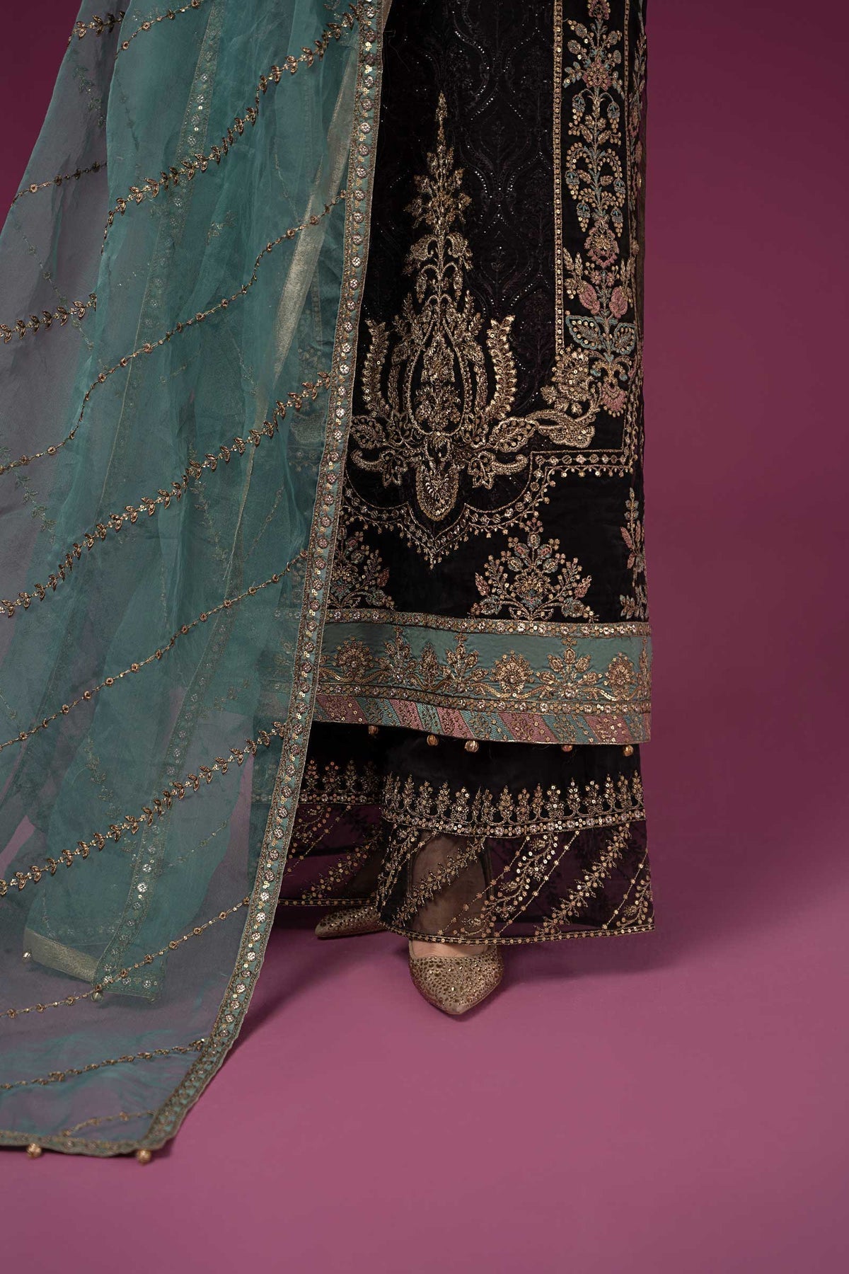 Maria B | Formal Wears | SF-EF24-46 - Wedding Dress - Maria Faisal