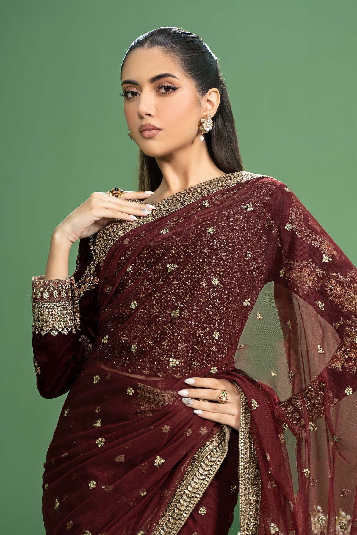 Maria b | Formal Wears | SF-W24-11 - Wedding Dress - Maria Faisal