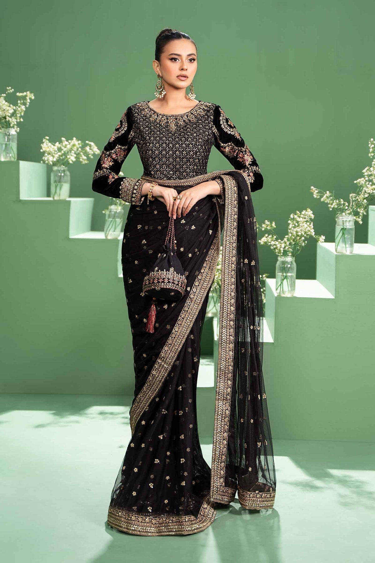 Maria b | Formal Wears | SF-W24-11 - Wedding Dress - Maria Faisal