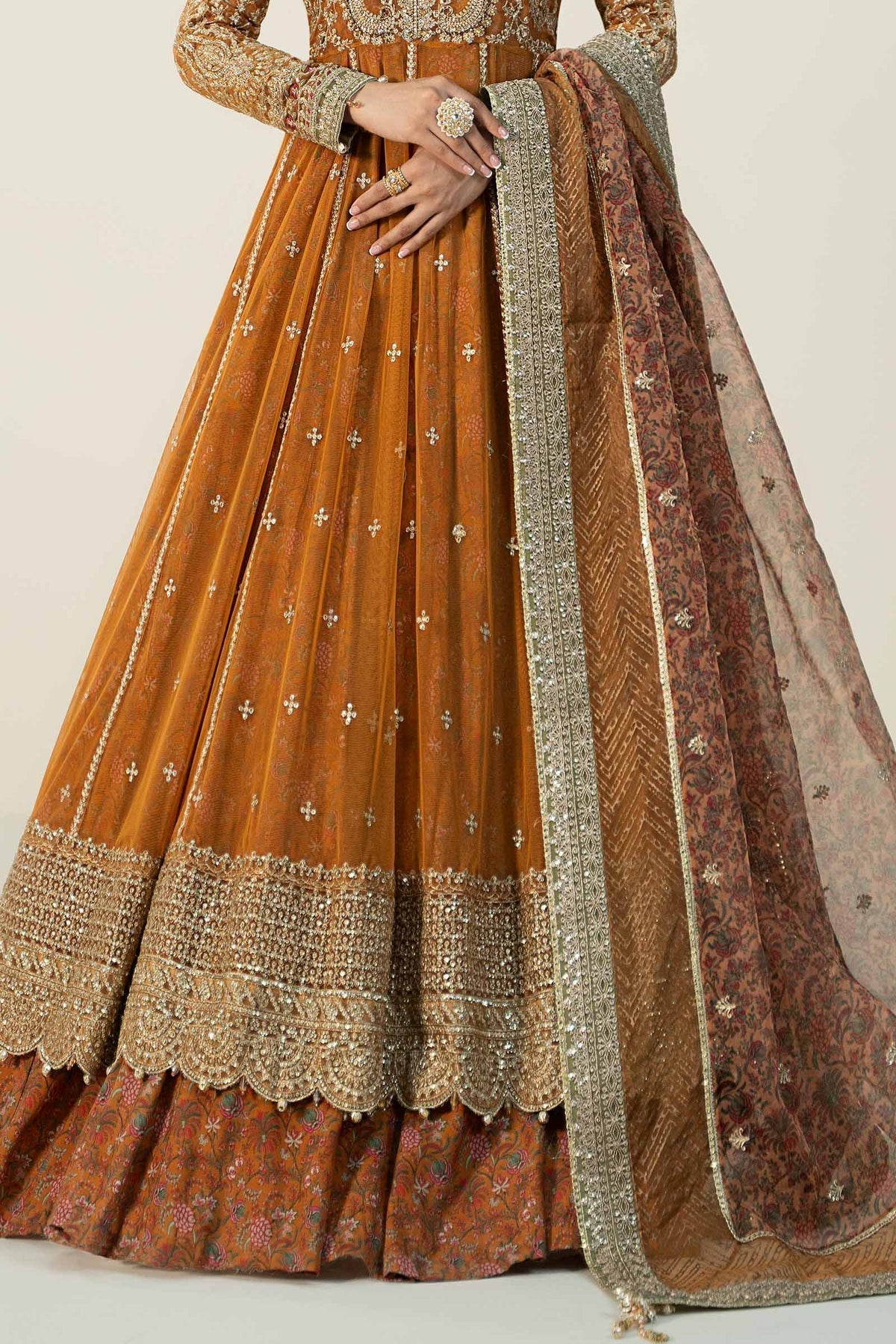 Maria B | Formal Wears | SF-W24-13 - Wedding Dress - Maria Faisal