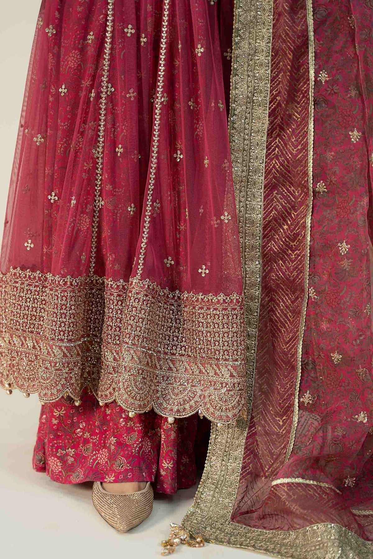 Maria B | Formal Wears | SF-W24-13 - Wedding Dress - Maria Faisal