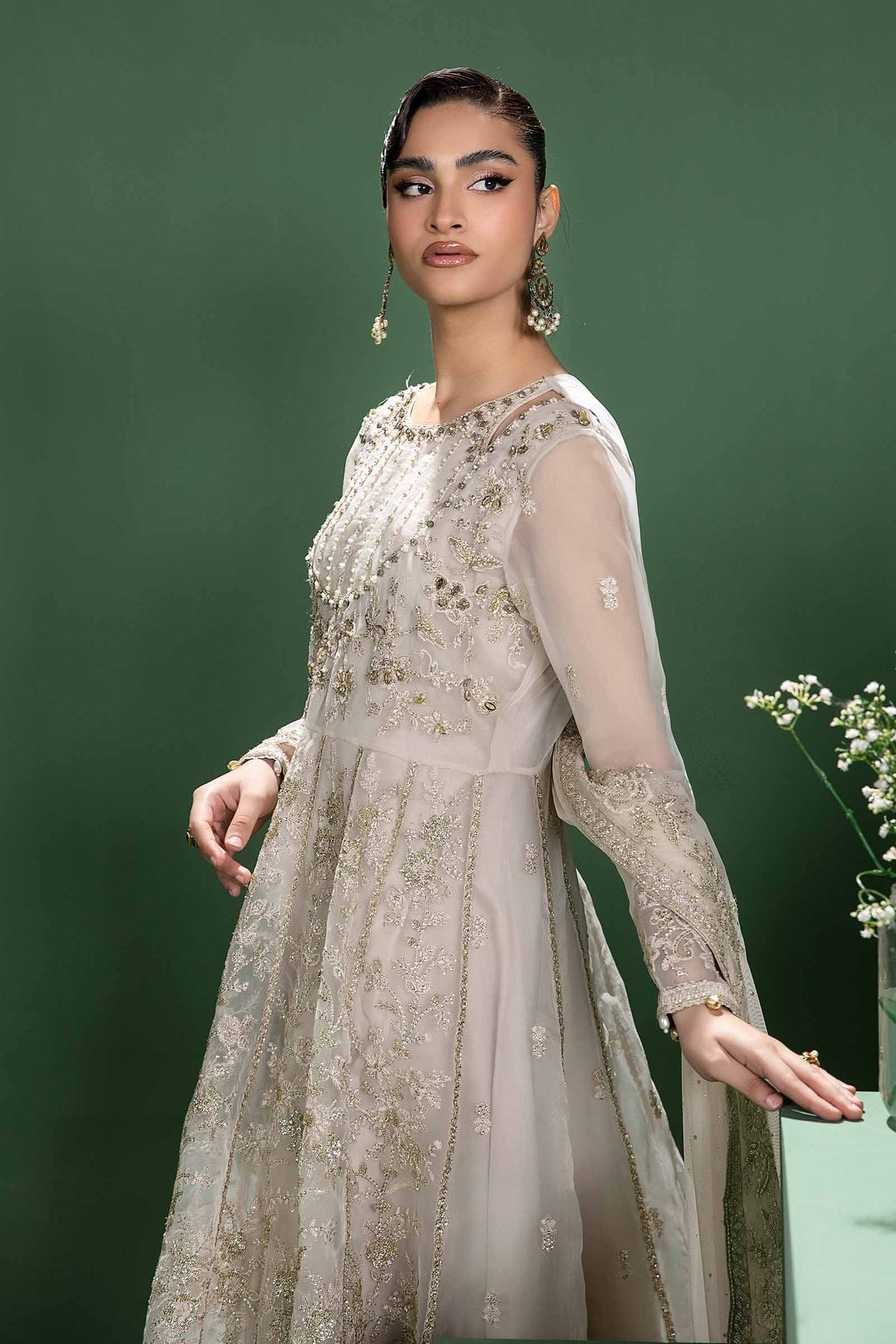 Maria b | Formal Wears | SF-W24-16 - Wedding Dress - Maria Faisal