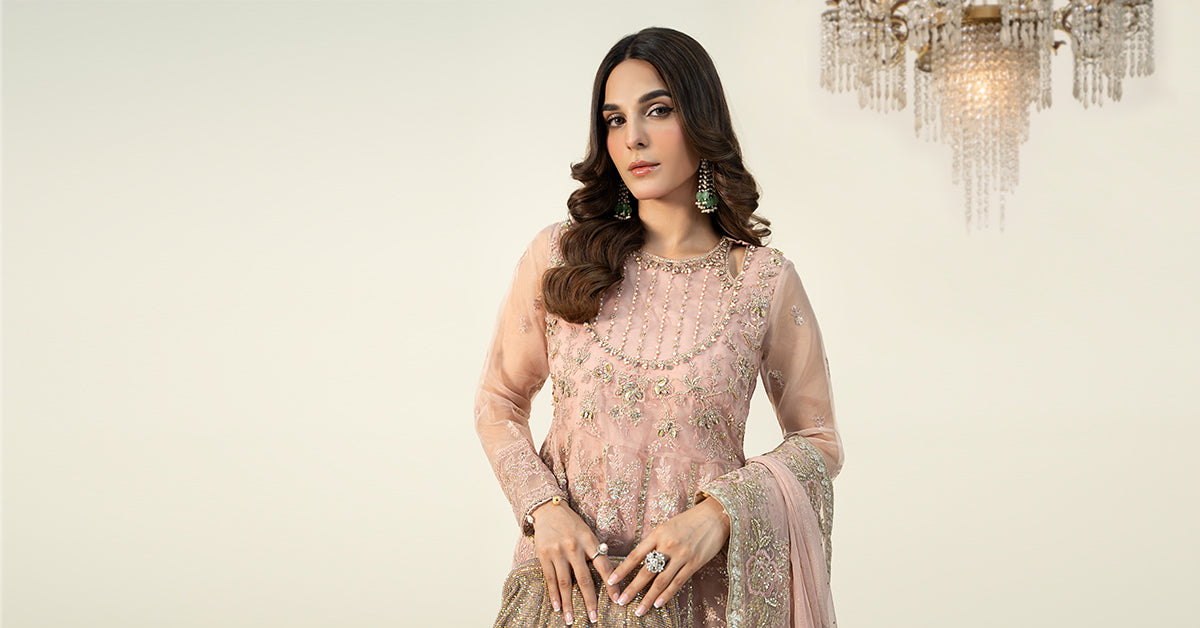 Maria b | Formal Wears | SF-W24-16 - Wedding Dress - Maria Faisal