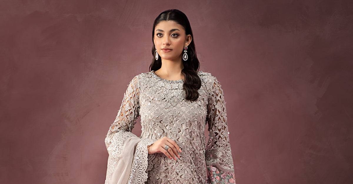 Maira B | Ready to Wear | SF-W24-69 by Maria Faisal - Registered Vendor of : Maria B - type : Wedding Dress - 100% original wedding dresses