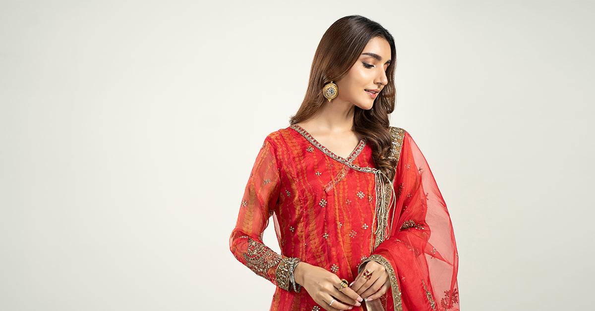 Maira B | Ready to Wear | SF-EF22-43R1 by Maria Faisal - Registered Vendor of : Maria B - type : Wedding Dress - 100% original wedding dresses