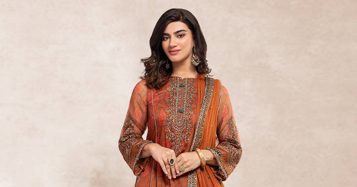 Maira B | Ready to Wear | SF-EF22-31R1 by Maria Faisal - Registered Vendor of : Maria B - type : Wedding Dress - 100% original wedding dresses